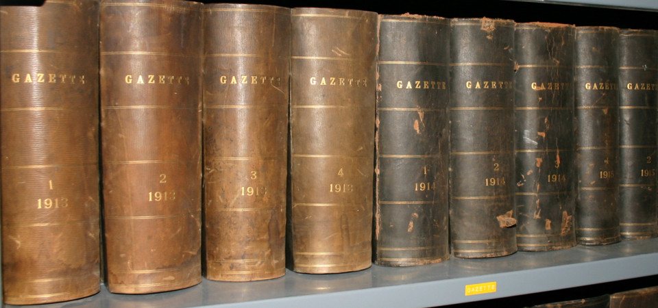 Bound volumes of the Merritt Herald