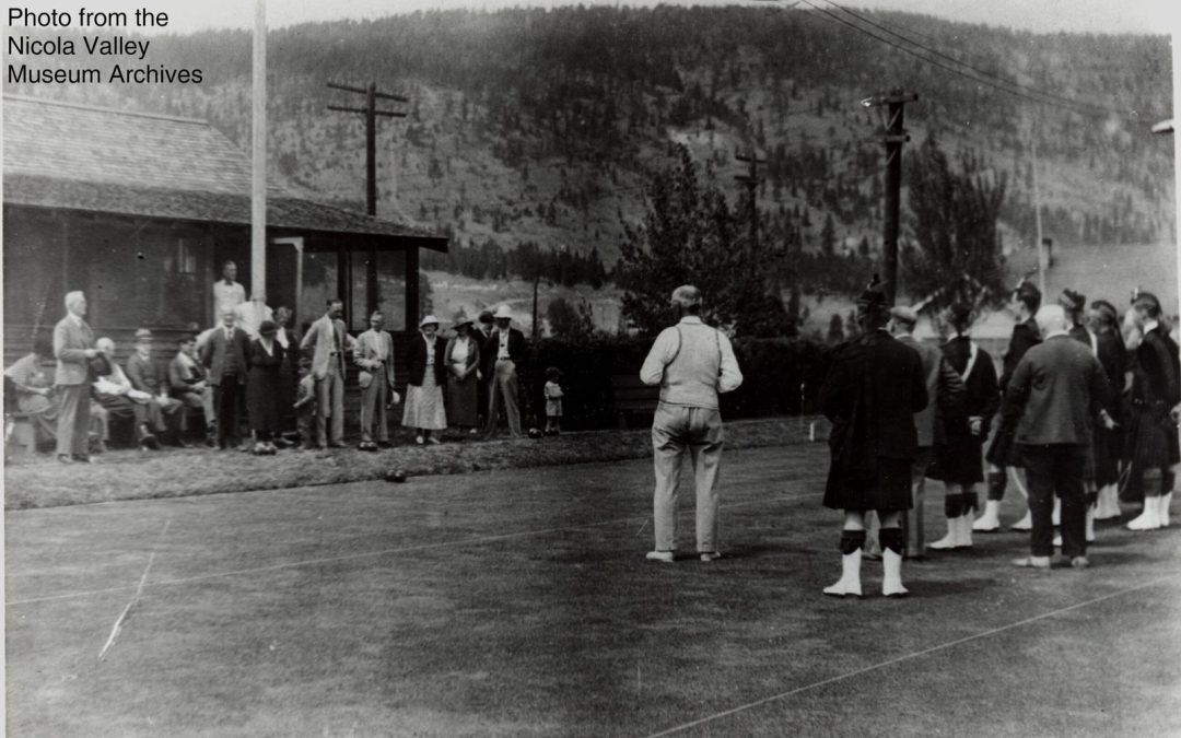 Opening of the Merritt Lawn Bowling Green, May 25, 1925
