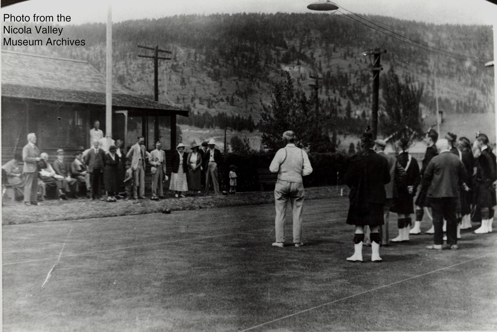 Opening of the Merritt Lawn Bowling Green, May 25, 1925