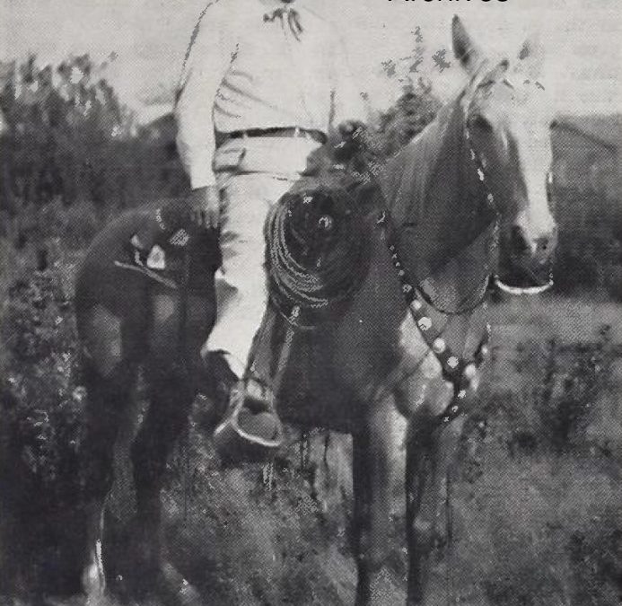 Zack Walker, manager and promoter of the 1934 Merritt stampede