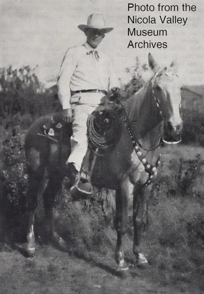 Zack Walker, manager and promoter of the 1934 Merritt stampede