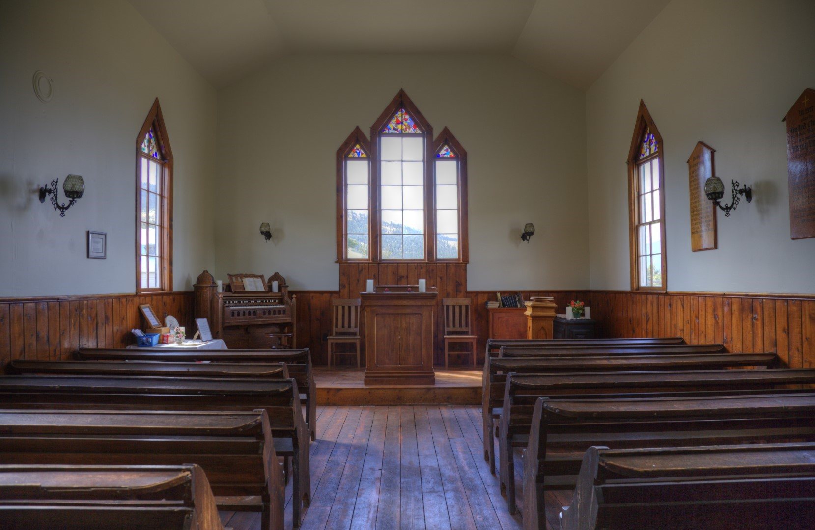 Murray Church interior, 2017